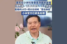 雷军来到吐鲁番，眉毛不翼而飞，直播现场麦炸了，要笑死在评论区图片