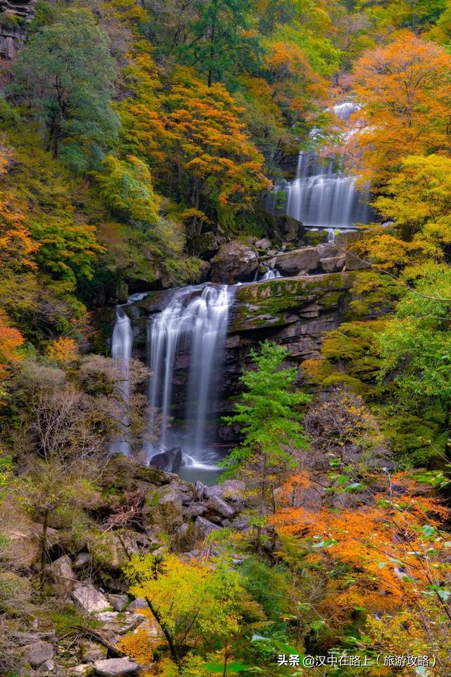 汉中这处红叶已进入最佳观赏期