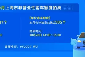 【最新】10月份拍牌下周六举行，警示价92100元图片