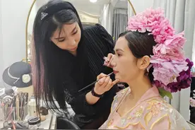 “牡丹簪花+曹县汉服”，燃爆菏泽各大景区！图片