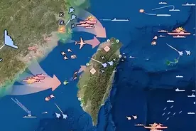 如果台海战争爆发，美国组织联军与中国开战，会有哪些国家参加？图片