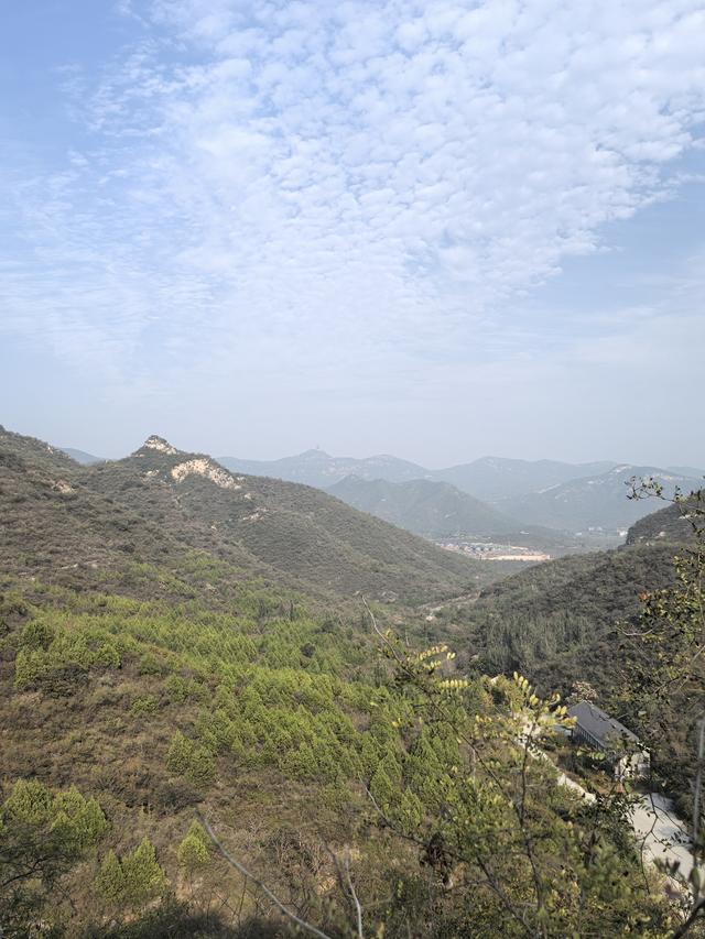 七律·登门头沟天门山