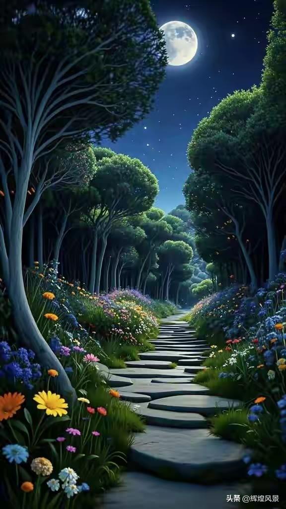 幻想中的花园，如同精灵一般 啊太美了！