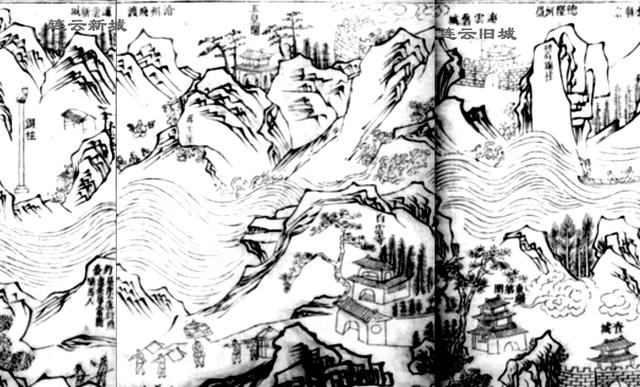 龙说夜郎丨游记、插画、石刻、志书，多重印证下的盘江铁索桥