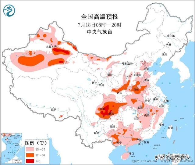 台风来了！本轮降水中心已定，分布以下地区，今日7月18~22号天气