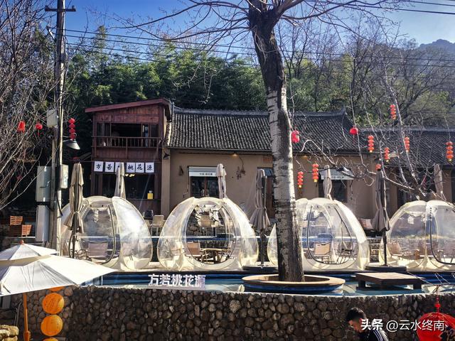 在蓝田不为人知的这个峪口，驱车深入，发现一个隐秘的“桃花源”