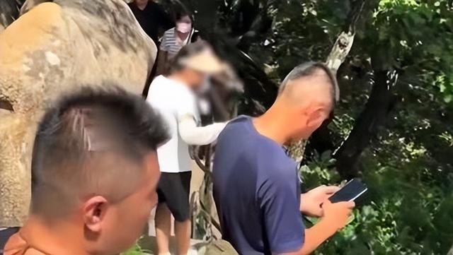 凤凰山51岁男子坠崖，妻子目睹全过程，死亡画面曝光，坐栏杆摔下