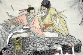 周易卦十八山风蛊：物腐生虫，不进则退，治以振疲起衰图片