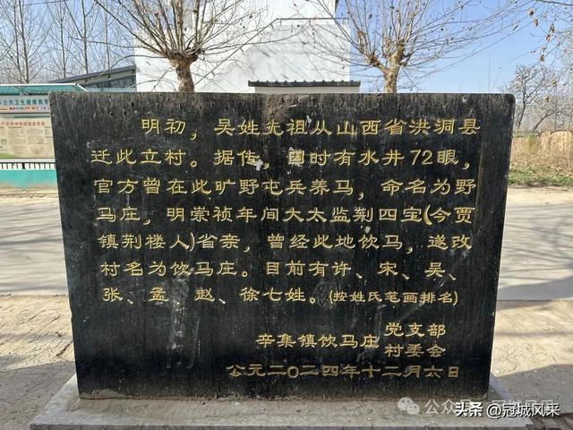 冠县乡韵·辛集镇饮马庄