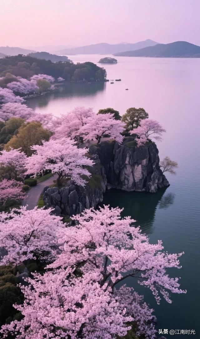（鼋头渚）无锡必去之地，湖与樱的刹那永恒