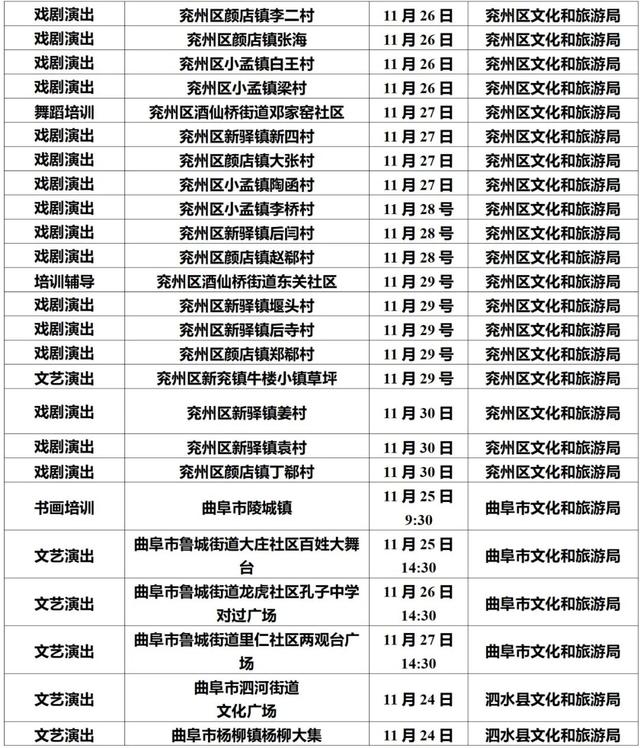 文化赋能 魅力城乡丨文化进基层一周各县市区精彩文化活动安排来啦