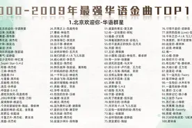【十年榜】2000-2009年最强华语金曲TOP100首。图片
