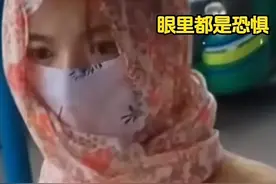 钟楚曦印度录综艺，几秒就被一群男人围住，去哪不行敢去印度图片