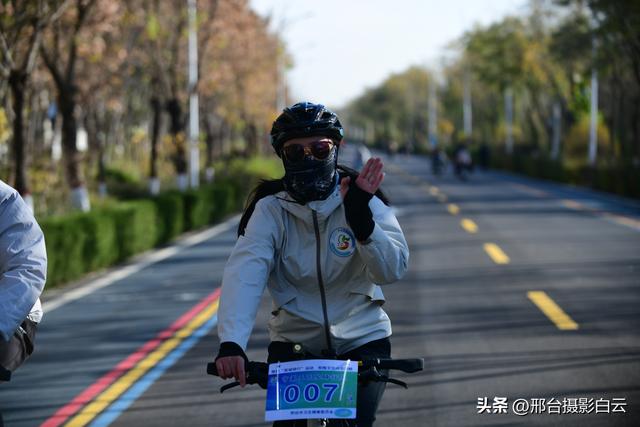 信都区总工会：七里河绿道上的骑行狂欢