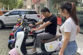 超方便！电动车以旧换新，“共享”骑行图片
