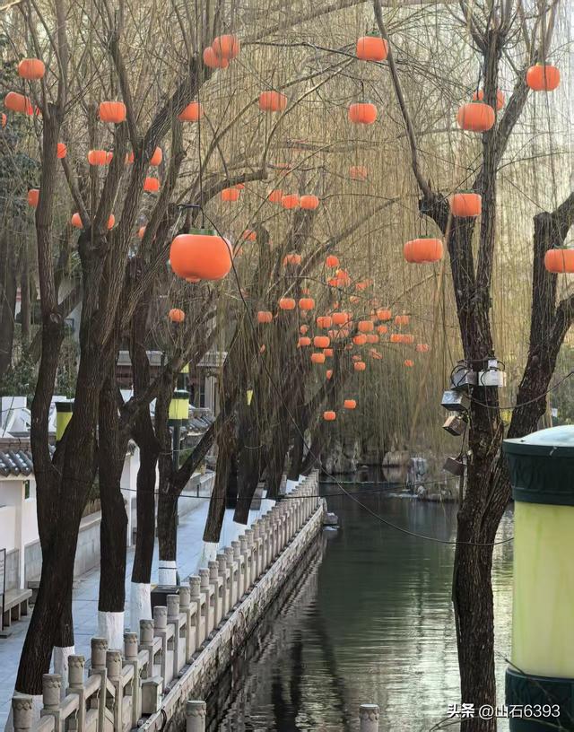 新华社原军事记者陶俊峰泉城美拍——筹备中的迎春花灯