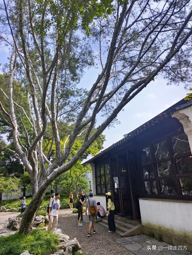 临近国庆，在还很闷热的天气里，游览市内现存最大的园林拙政园