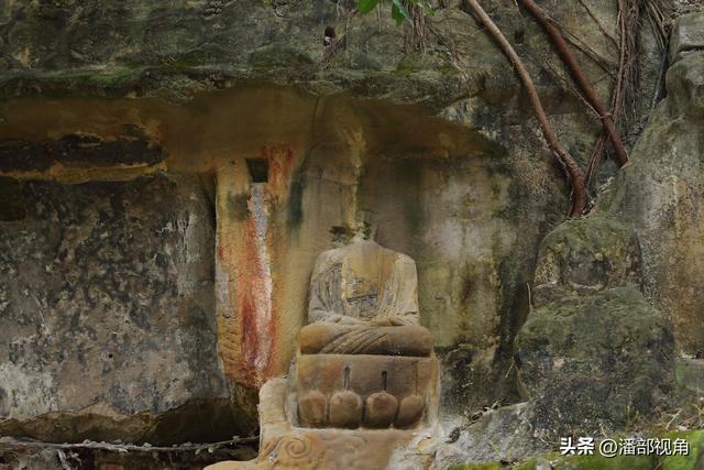 巴蜀石窟：内江东林寺摩崖造像