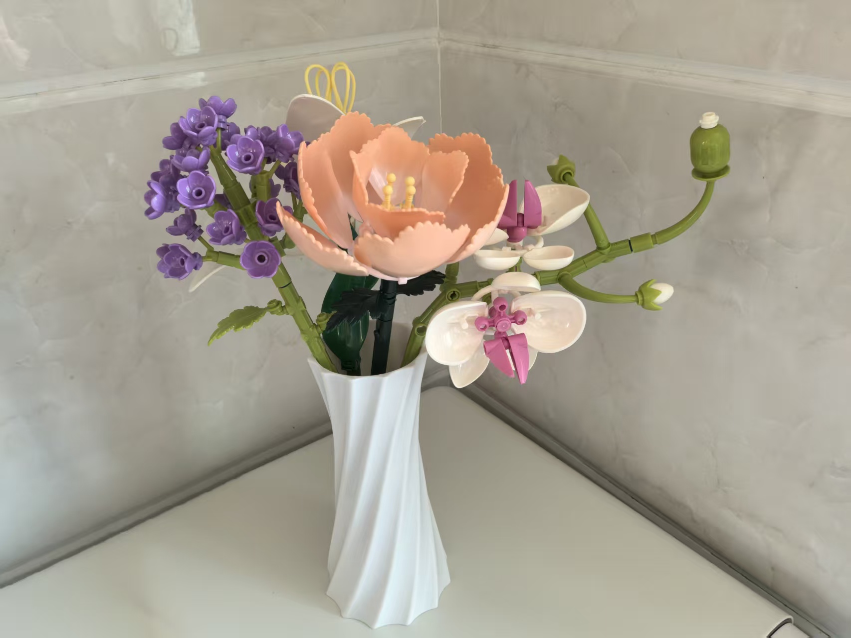 沃马积木永生花,全家参与永不凋谢!