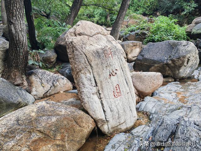 泰安：雨中的泰山红门登山口，280元登山助力机器人，你试过吗？