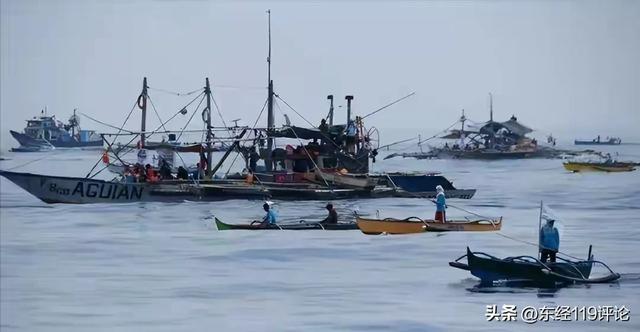 菲律宾夺岛新招:20艘渔船“铁索连环”一起闯!被我巡逻艇破解