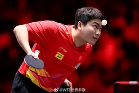 WTT新加坡大满贯：梁靖崑4比0战胜张禹珍，晋级男单四强，半决赛或对阵王楚钦图片