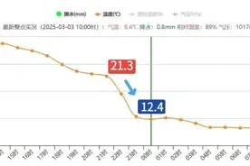 上海24小时暴跌近20℃！电闪雷鸣，多预警齐发！下班时段还有一场降水图片