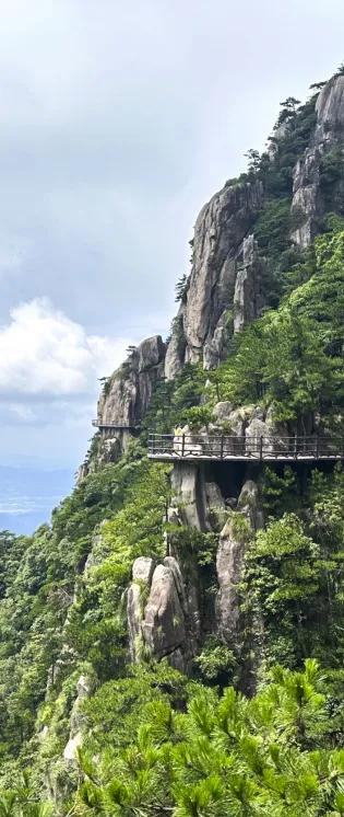 从夏到秋，九华山花台这条“天路”竟藏着皖南最清凉的诗
