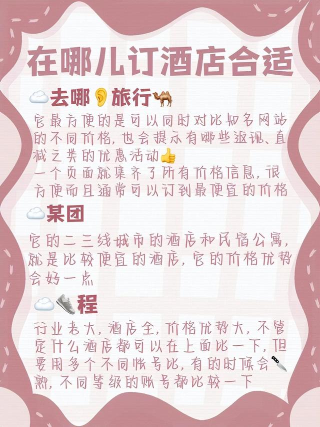 怎么订酒店便宜又省钱？哪个平台订酒店省钱？认准这些低价平台不踩坑，告别高价！