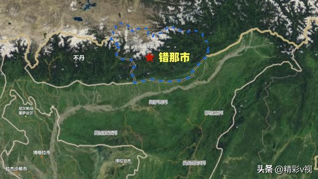 没想到这4城有这么美！祖国坚实的钉子，楔子一样切入印度