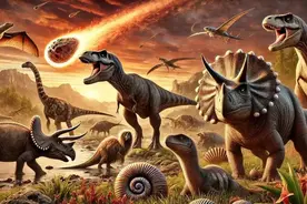 恐龙存在近1.65亿年，是人类的27倍，为什么没有产生恐龙文明？图片