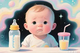 别忽视！长期用奶瓶、吸管杯，宝宝颜值可能悄悄“走样”！图片