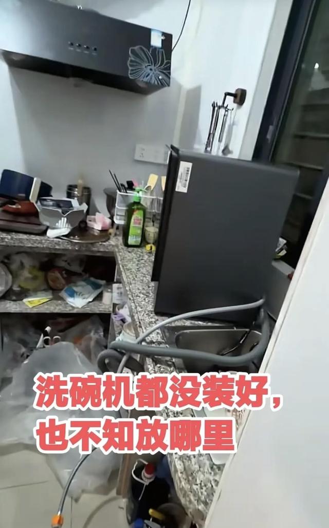 买洗碗机遭丈夫砸家后续：欠债20万，卖金买苹果17，女子回应了