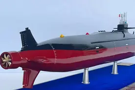 6200吨新舰，18单元重型垂发！093B模型亮相，导弹射程2500公里图片