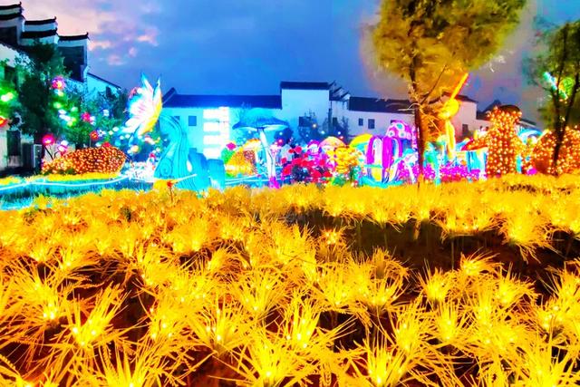 桂林：首届非遗千灯游园，光影艺术璀璨盛宴！