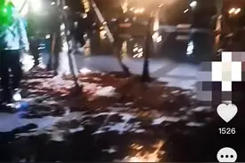 黄景瑜主演《冬至》剧组用激光笔驱赶学生，解释竟是用于圈定拍摄范围。网友留言：呵呵图片