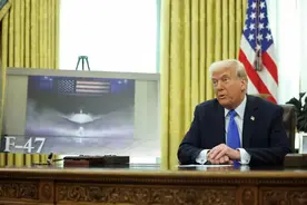 “已秘密试飞”！美国新一代F-47战机曝光图片