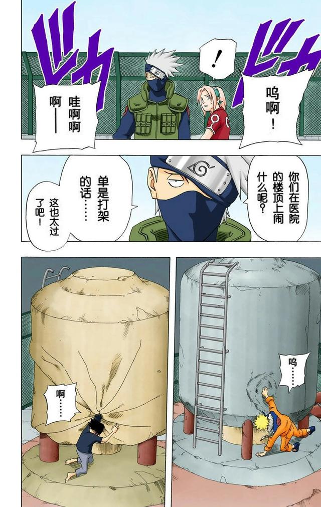 火影忍者彩漫 第二十卷 第五代火影纲手，鸣人佐助天台对决