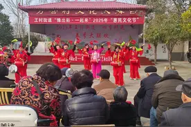 卧龙区王村街道：举办“豫出彩 一起来”2025年惠民文化节暨“四季村晚”春季大联欢活动图片