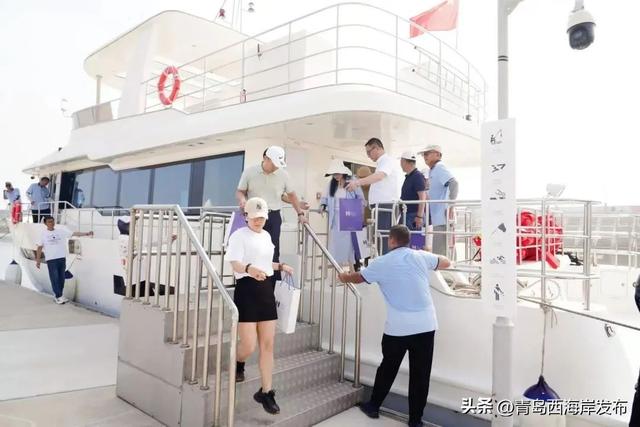 西海岸再添海上观光新航线！