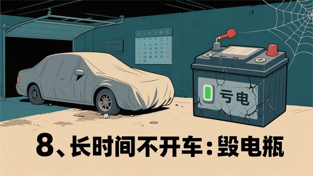 【汽车科普漫画】开车十大伤车行为