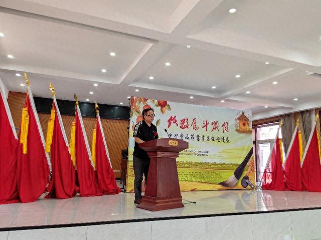 惠风滋润枝头秀 硕果金秋格外红--现代书画网携手书画名家扎根乡村