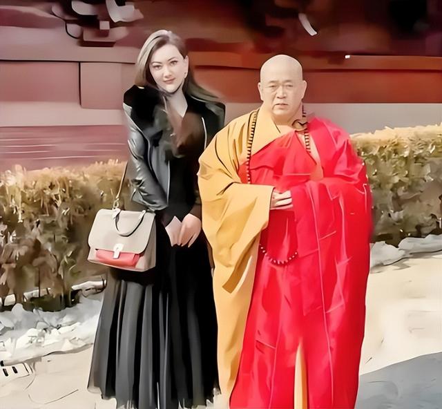 李湘不忍了！坦白与释永信的真实关系，亲吻照的真相终于大白