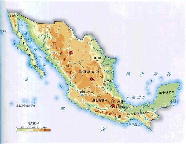 墨西哥中东部的哈拉帕市