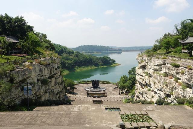四川隆昌古宇湖，成渝地区距城市最近的湖泊，湖光山色与人文交融