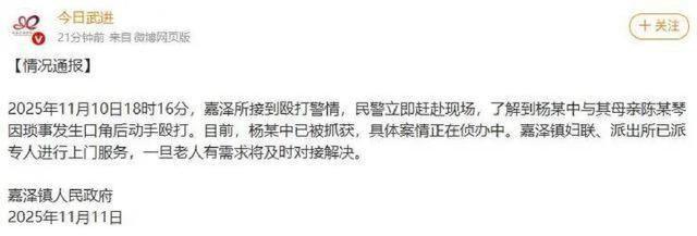 九旬母亲被儿子暴打后续：一顿毒打，原因仅是阻拦儿子与人争吵