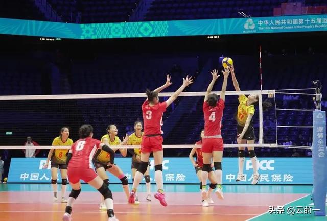 全运会女排四强出炉，北京0-3，天津1-3，江苏女排上上签
