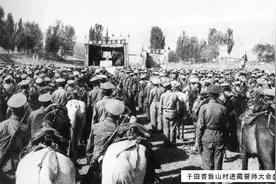 1951年西藏和平解放，新疆各族人民是做出突出贡献的！图片