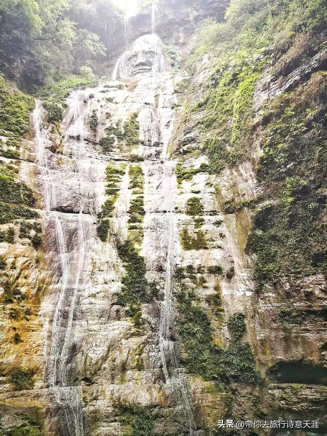 三峡大瀑布景区的野趣