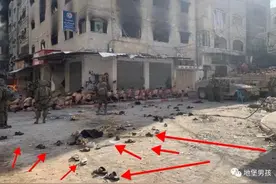 “拖鞋证明了以色列抓得都是平民。”亲哈马斯者说道图片